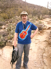 Larry Bodine, Phoneline trail, Tucson, Arizona